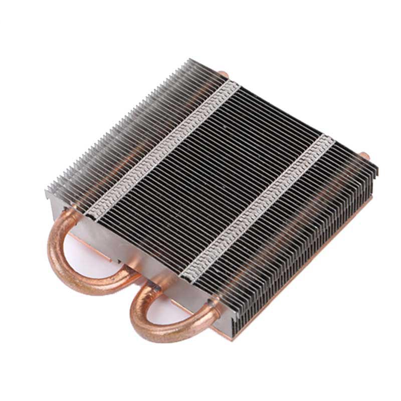 Радиатор с тепловыми трубками