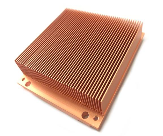 Copper Skived Heat Sink Copper Skived Heat Sink
